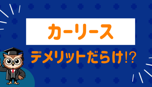 カーリースはデメリットだらけ⁉︎実態とリアルな口コミを紹介！