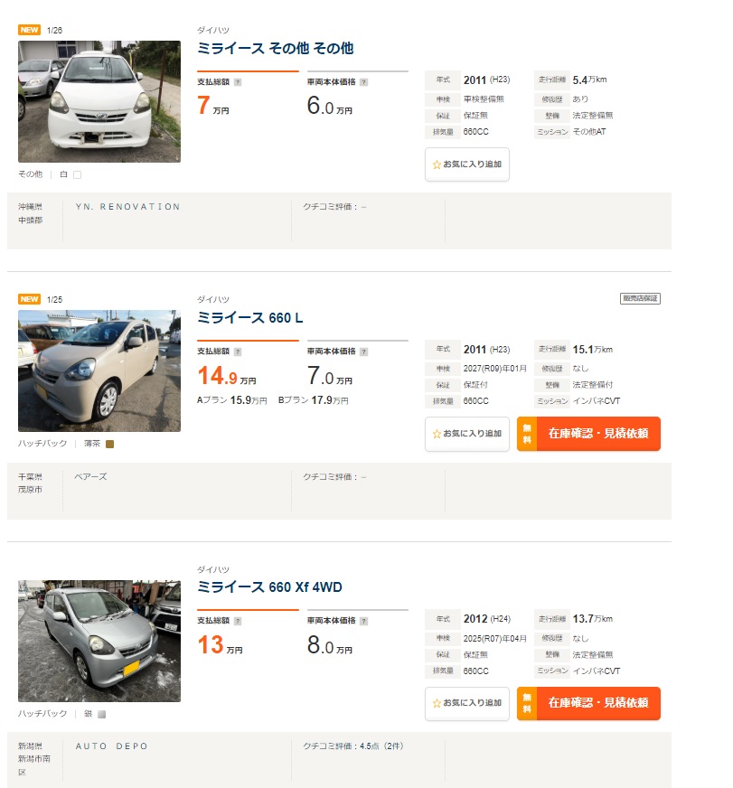 ダイハツ・ミライ―ス