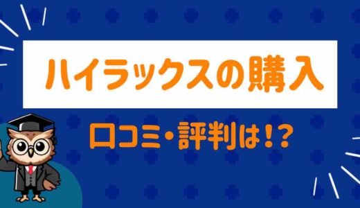 ハイラックス購入で後悔しないための注意点8選！口コミ・評判も徹底解説